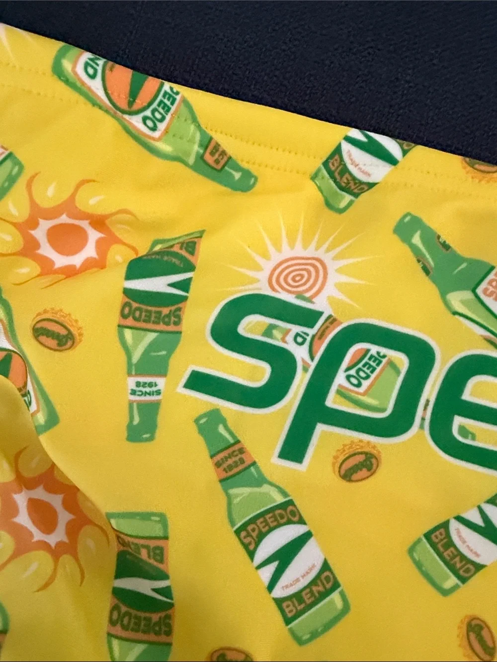 Speedo bright yellow